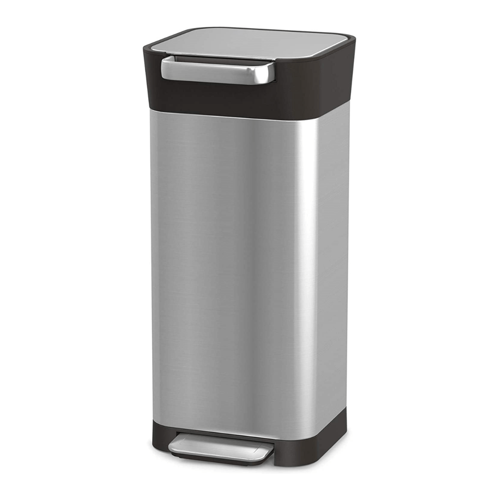 Compactador de basura Titan 20 litros en acero inoxidable