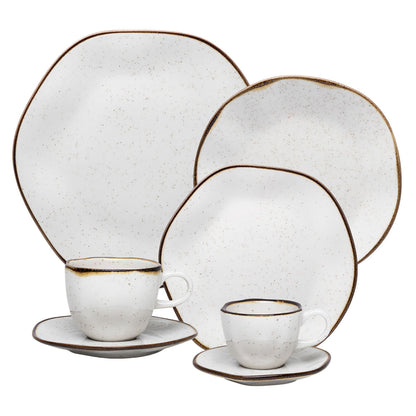Juego de vajilla té y café 42 piezas Ryo