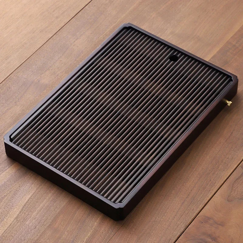 Bandeja para té de bambú natural