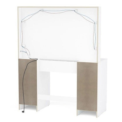 Tocador Camerino Francia con 6 luces blanco