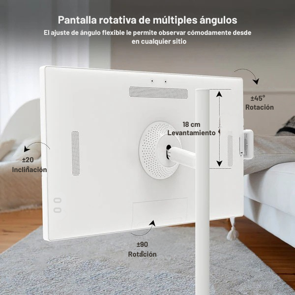 Smart TV 32” Portátil Táctil