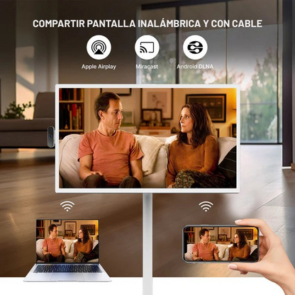 Smart TV 32” Portátil Táctil