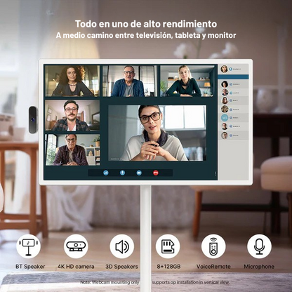 Smart TV 32” Portátil Táctil