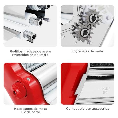 Maquina Para Hacer Pasta - Pastalinda Classic 260